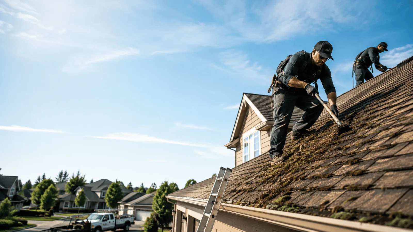Roof Moss Removal in Flat Lick, KY near me